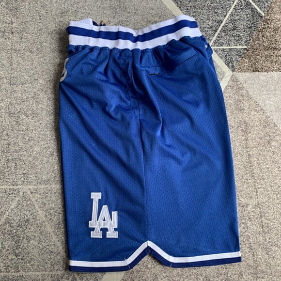 Los Angeles Dodgers Blue Shorts - Picture 4 of 6